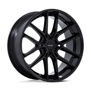 Niche NC280 PRODIGY 6 Gloss Black 26x10 +25 6x135mm 87.1mm - Wheelwiz