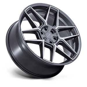 Niche NC281 RISE Anthracite W/ Machined Face 20x9 +27 5x120mm 72.6mm