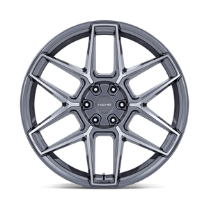 Niche NC281 RISE Anthracite W/ Machined Face 24x10 +30 5x127mm 71.5mm