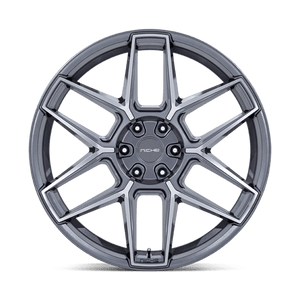 Niche NC281 RISE Anthracite W/ Machined Face 22x9.5 +38 5x114.3mm 72.6mm - Wheelwiz