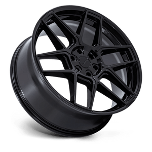 Niche NC281 RISE Gloss Black 24x10 +30 5x120mm 74.1mm