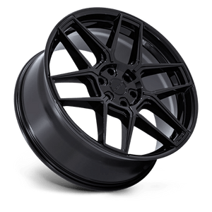 Niche NC281 RISE Gloss Black 20x10.5 +38 5x120mm 72.6mm