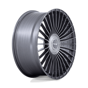 Niche NC282 SERENE Gloss Titanium Brushed 22x9 +38 5x108|5x114.3mm 72.6mm - Wheelwiz