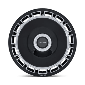 Niche NC287 VENICE Gloss Black W/ Machined Face 20x9 +20 5x112|5x120mm 72.6mm - Wheelwiz