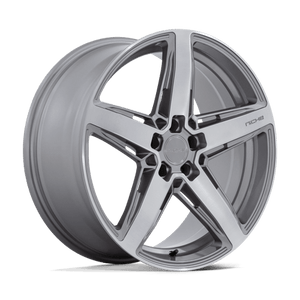 Niche M270 TERAMO Anthracite Brushed Face Tint 20x9.5 +25 5x114.3mm 70.7mm - Wheelwiz