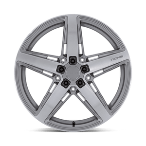 Niche M270 TERAMO Anthracite Brushed Face Tint 20x9 +25 5x112mm 66.6mm - Wheelwiz