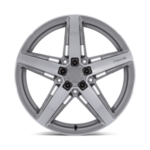 Niche M270 TERAMO Anthracite Brushed Face Tint 20x9 +25 5x114.3mm 72.6mm - Wheelwiz