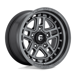 Fuel Offroad D668 NITRO Matte Gun Metal 17x9 -12 5x139.7mm 78.1mm - Wheelwiz