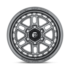 Fuel Offroad D668 NITRO Matte Gun Metal 17x9 +1 6x139.7mm 106.1mm - Wheelwiz