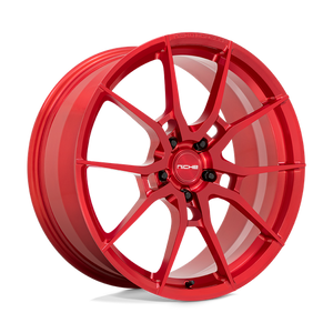 Niche T113 KANAN Brushed Candy Red 20x10 +45 5x114.3mm 70.5mm - Wheelwiz