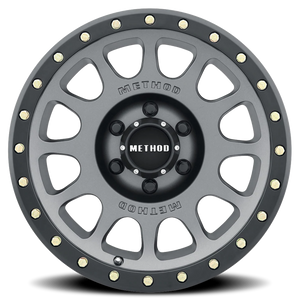 Method Race Wheels NV MR305 Titanium 17x8.5 +25 6x139.7mm 108mm