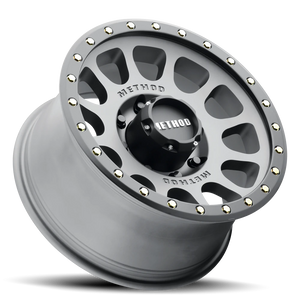 Method Race Wheels NV MR305 Titanium W/ Matte Black Lip 20x9 +18 8x165.1mm 130.81mm