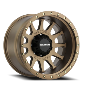 Method Race Wheels NV MR605 Method Bronze 20x12 -52 8x165.1mm 121.3mm - Wheelwiz