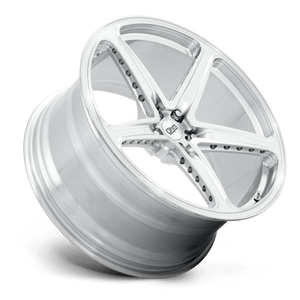 OHM AMP Silver Machined 22x10 +32 5x120mm 64.2mm - Wheelwiz