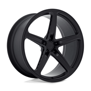 OHM AMP Matte Black 21x9 +25 5x120mm 64.2mm - Wheelwiz