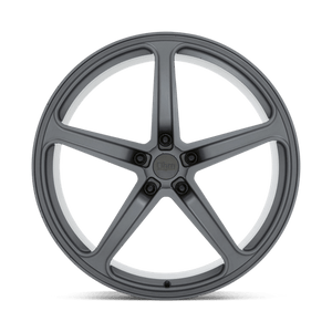 OHM AMP Matte Gunmetal 21x10 +30 5x120mm 64.2mm - Wheelwiz