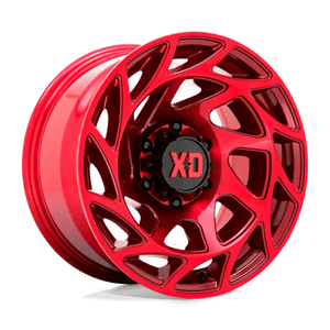 XD Series XD860 ONSLAUGHT Candy Red 22x12 -44 5x127mm 71.5mm - Wheelwiz