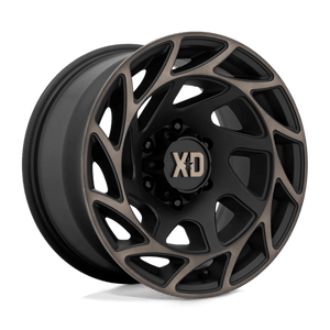 XD Series XD860 ONSLAUGHT Satin Black W/ Bronze Tint 22x12 -44 5x127mm 71.5mm - Wheelwiz