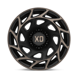 XD Series XD860 ONSLAUGHT Satin Black W/ Bronze Tint 22x12 -44 8x165.1mm 125.1mm - Wheelwiz