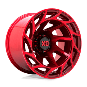XD Series XD860 ONSLAUGHT Candy Red 22x12 -44 6x139.7mm 106.1mm - Wheelwiz