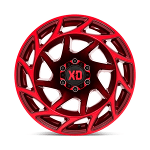 XD Series XD860 ONSLAUGHT Candy Red 22x12 -44 6x139.7mm 106.1mm - Wheelwiz