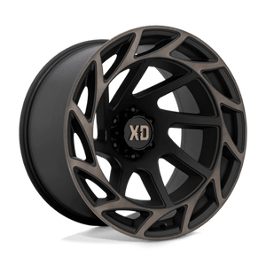 XD Series XD860 ONSLAUGHT Satin Black W/ Bronze Tint 22x12 -44 6x139.7mm 106.1mm - Wheelwiz