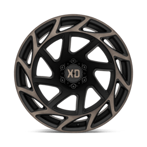 XD Series XD860 ONSLAUGHT Satin Black W/ Bronze Tint 22x12 -44 6x139.7mm 106.1mm - Wheelwiz