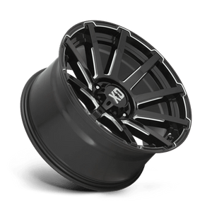 XD Series XD847 OUTBREAK Gloss Black Milled 20x9 +18 5x127mm 71.5mm - Wheelwiz