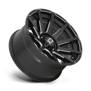 XD Series XD847 OUTBREAK Gloss Black Milled 22x10 +12 8x180mm 124.2mm - Wheelwiz