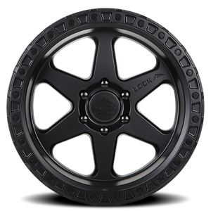 Lock Offroad Olympus Matte Black W/ Matte Black Ring 20x10 -24 6x139.7mm 106.2mm