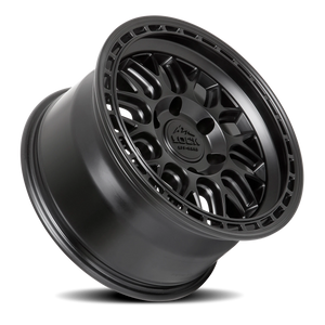 Lock Offroad Onyx Matte Black W/ Matte Black Ring 17x9 +1 5x127mm 71.5mm