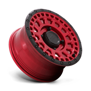 Black Rhino PARKER UTV Candy Red W/ Black Lip 15x7 +36 4x110mm 80.2mm - Wheelwiz