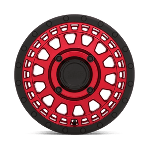 Black Rhino PARKER UTV Candy Red With Black Lip 15x7 +51 4x137mm 106.1mm - WheelWiz