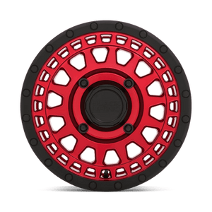 Black Rhino PARKER UTV Candy Red W/ Black Lip 14x7 +36 4x156mm 132mm - Wheelwiz