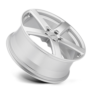 Petrol P2A Silver W/ Machined Cut Face 18x8 +40 5x112mm 72.1mm