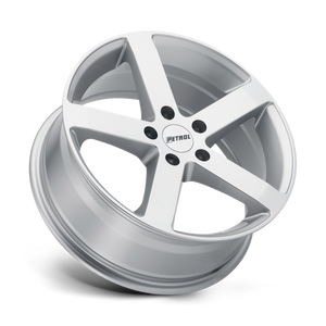 Petrol P3B Gloss Silver 15x6.5 +38 5x100mm 72.1mm