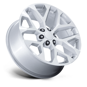 OE Creations PR177 Silver Machined 20x9 +24 6x139.7mm 78.1mm - Wheelwiz