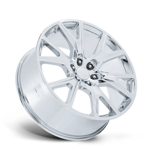 OE Creations PR199 Chrome 22x9 +28 6x139.7mm 78.1mm