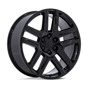 OE Creations PR203 Gloss Black 20x9 +28 6x139.7mm 78.1mm