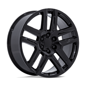 OE Creations PR203 Gloss Black 20x9 +28 6x139.7mm 78.1mm - Wheelwiz