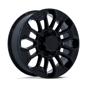 OE Creations PR228 Gloss Black 24x9 +44 8x180mm 124.1mm