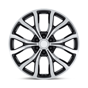 OE Creations PR230 Gloss Black W/ Machined Face 22x9.5 +44 6x135mm 87.1mm - Wheelwiz