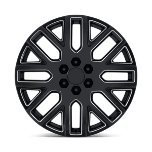 OE Creations PR231 Gloss Black Milled 24x10 +31 6x139.7mm 78.1mm - Wheelwiz