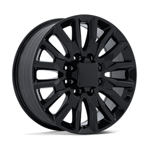 OE Creations PR235 Gloss Black 20x8.5 +44 8x180mm 124.2mm - Wheelwiz
