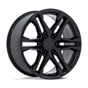 OE Creations PR238 Gloss Black 20x9 +24 6x139.7mm 78.1mm