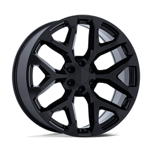 OE Creations PR177 Gloss Black 22x9 +24 6x139.7mm 78.1mm - Wheelwiz
