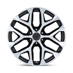 OE Creations PR177 Gloss Black Machined Face 26x10 +24 6x139.7mm 78.1mm