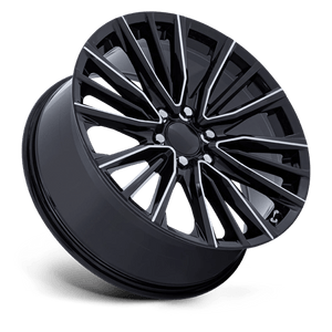 OE Creations PR223 Gloss Black Milled 22x9 +28 6x139.7mm 78.1mm - Wheelwiz
