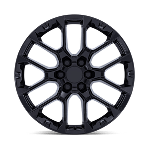 OE Creations PR224 Gloss Black 22x9 +28 6x139.7mm 78.1mm