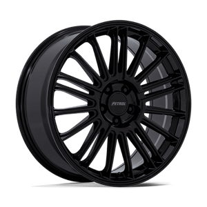 Petrol PE001 P1D Gloss Black 17x8 +40 5x112mm 72.6mm - Wheelwiz